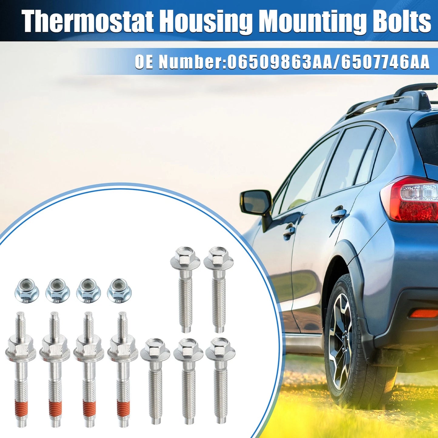 Exhaust Manifold Hardware Set for Dodge Charger