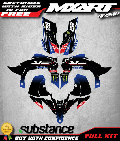 FURY STYLE Graphics Kit for Yamaha Raptor YFZ 450R (2009-2013)