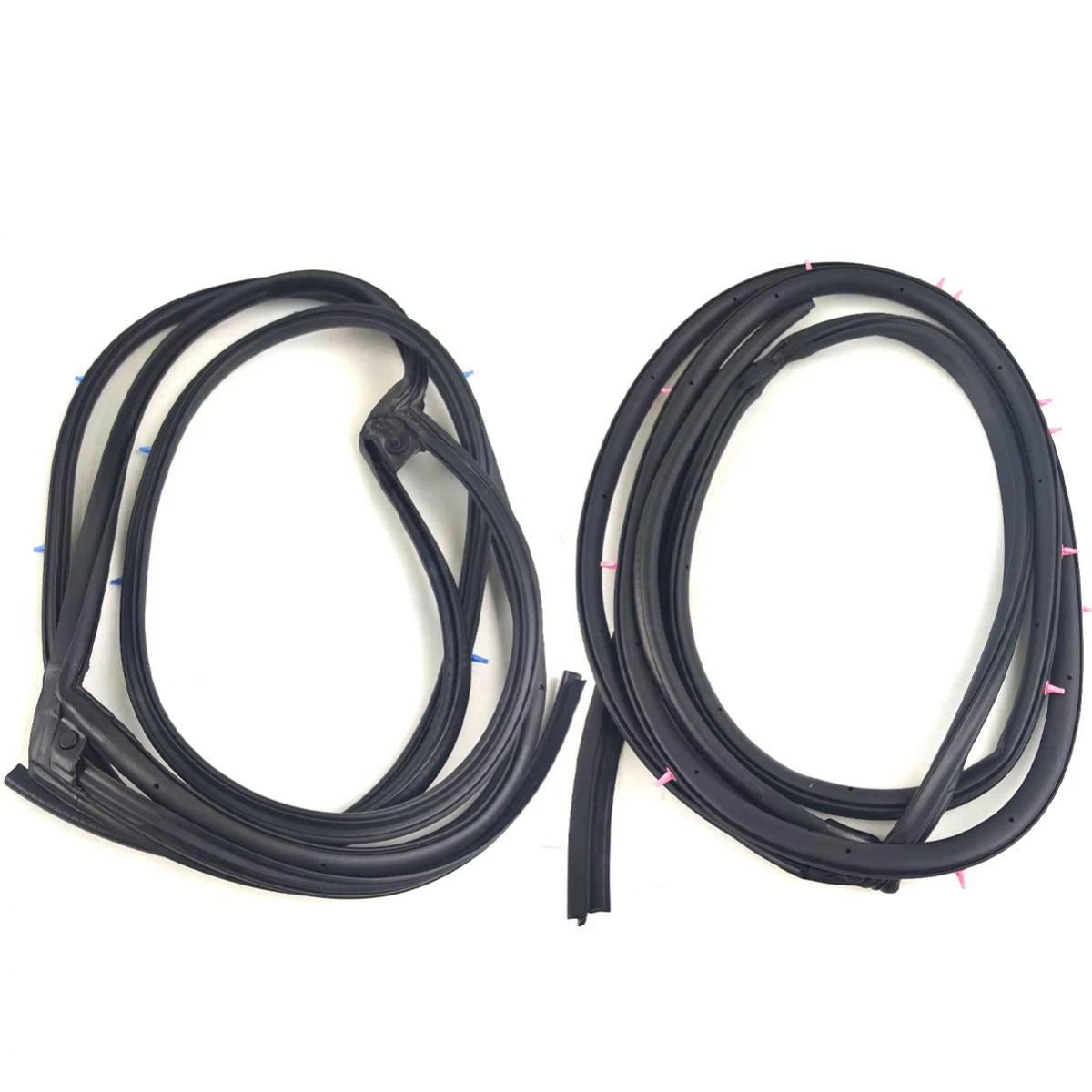 Door Rubber Seal Weatherstrip Rear LH+RH Fits Honda Jazz 4D 5D Hatchback 2001-08