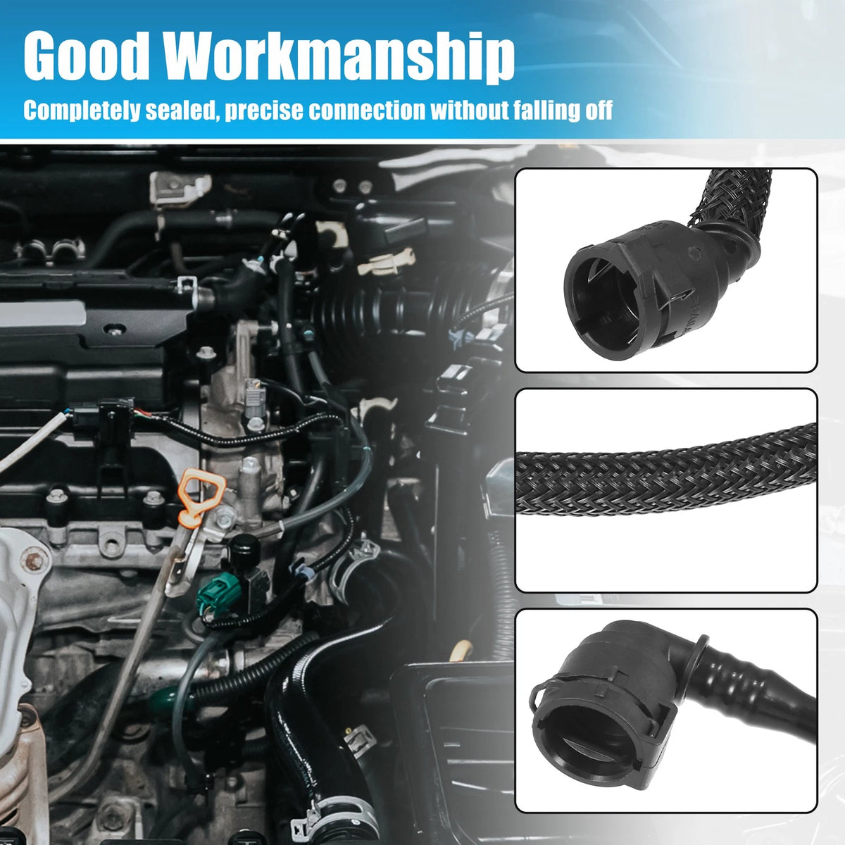 Upper Radiator Hose for BMW 435i 328d 335i GT xDrive (2014-2016)