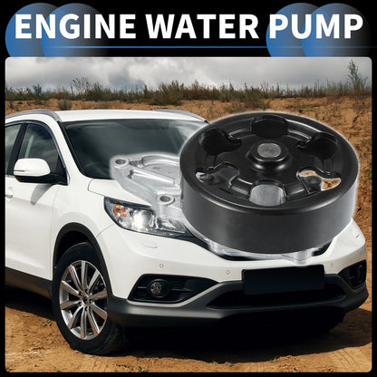 Water Pump for Acura ILX, Honda Civic (2013-2015) with Rubber Ring Kit