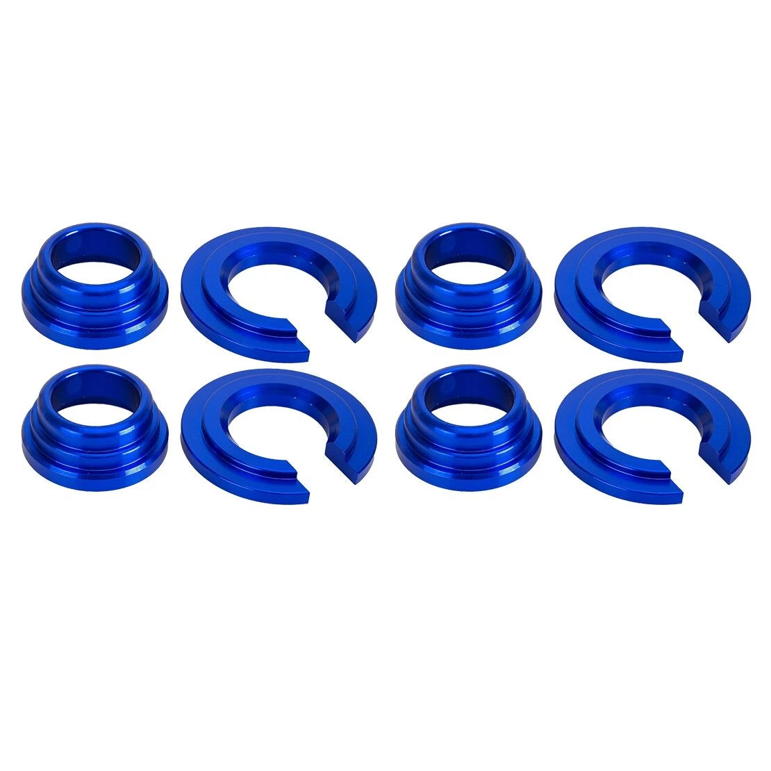 Blue Aluminum Rear Sub Frame Bushing Collars for Nissan Maxima 300ZX (1989-1996)