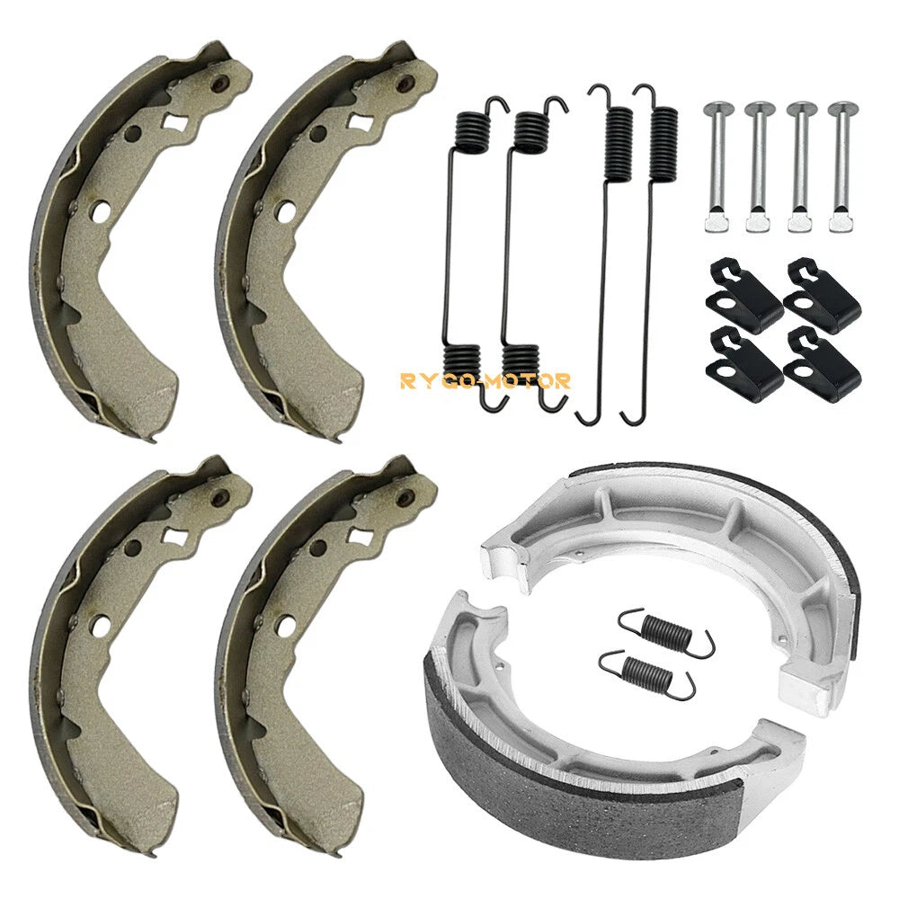 Front & Rear Brake Shoes Kit for Suzuki King Quad 300 (1991–2001)