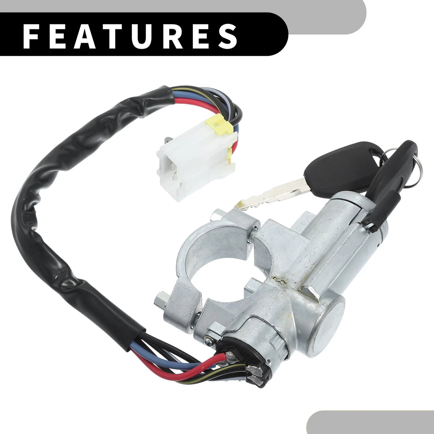 Ignition Lock Cylinder & Door Lock w/ Keys for Nissan D21 (1986-1997)