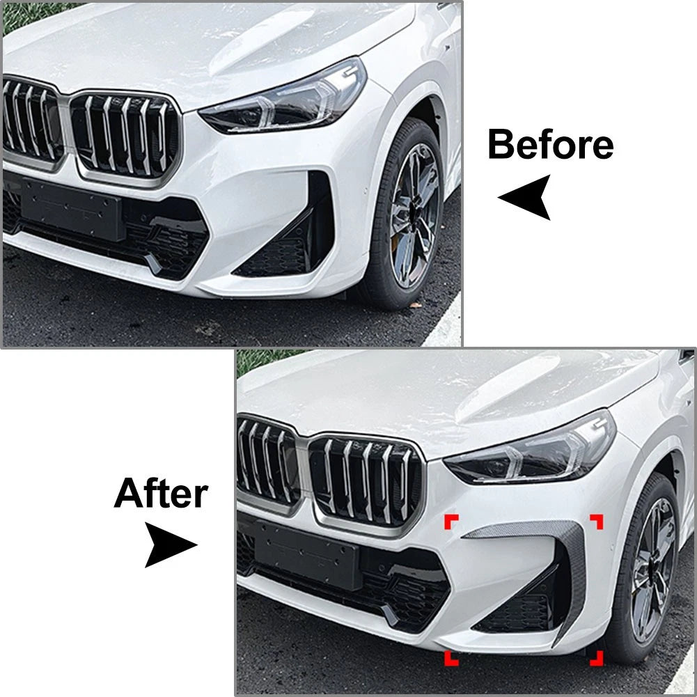 Front Bumper Spoiler & Fog Light Splitter for BMW X1 U11 M Sport (2023-2024)