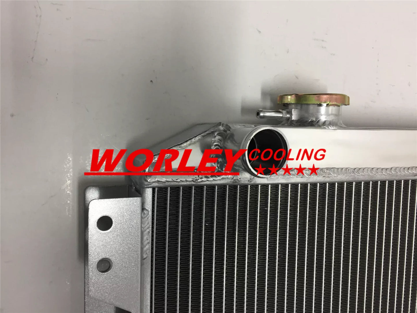 Radiator & 12" Fan for Ford Capri MK1 MK2 MK3 Kent 1.3L 1.6L 2.0 (1969-1986)
