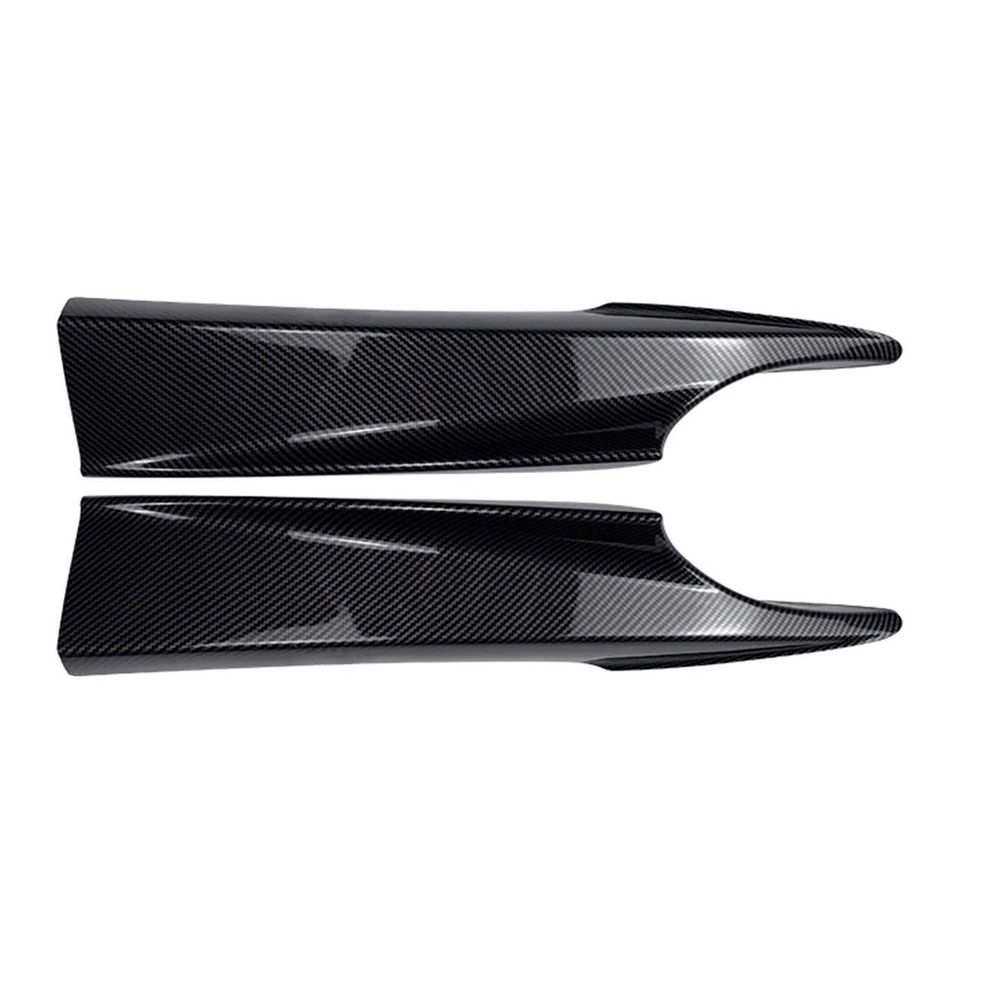2 x Front Bumper Side Splitter Covers for BMW GT F34 320i M Sport (14-19)