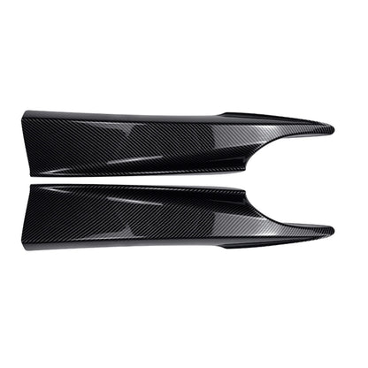 2 x Front Bumper Side Splitter Covers for BMW GT F34 320i M Sport (14-19)