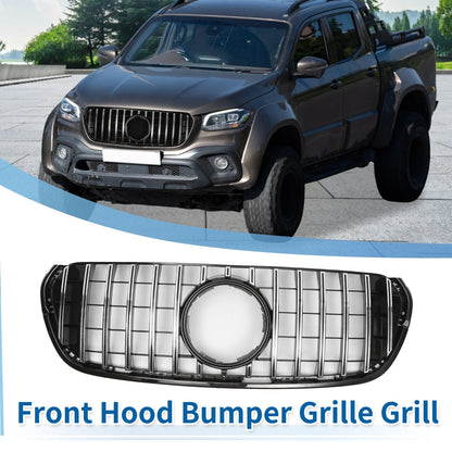 Front Upper Bumper Grille for Mercedes-Benz X-Class (2017-2023)