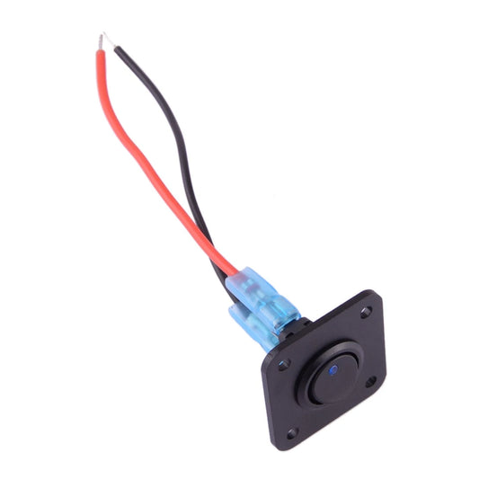 12V Blue LED Toggle Rocker Switch Panel for Car Boat Marine RV Truck