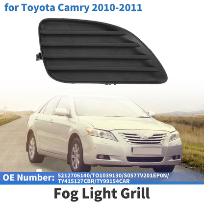 Front Right Bumper Fog Light Cover for Toyota Camry (2010–2011)