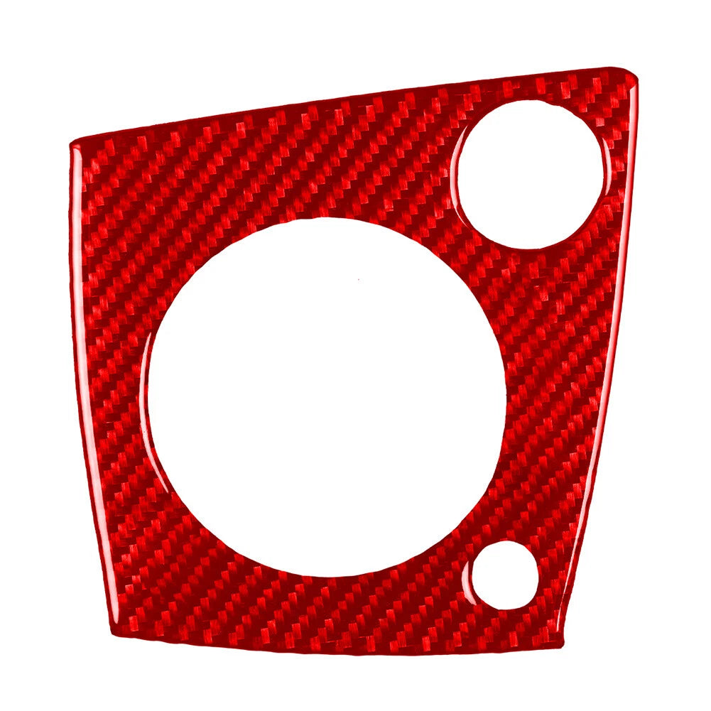 Carbon Fiber Red Gear Shift Panel Cover Trim for Alfa Romeo 159 Brera Spider