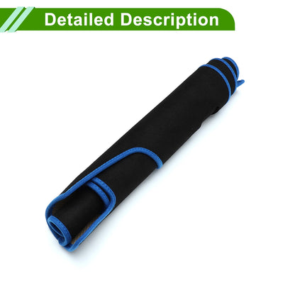 Dashboard Cover Mat for Toyota Camry 2017-2024 Sun Protector Black Blue