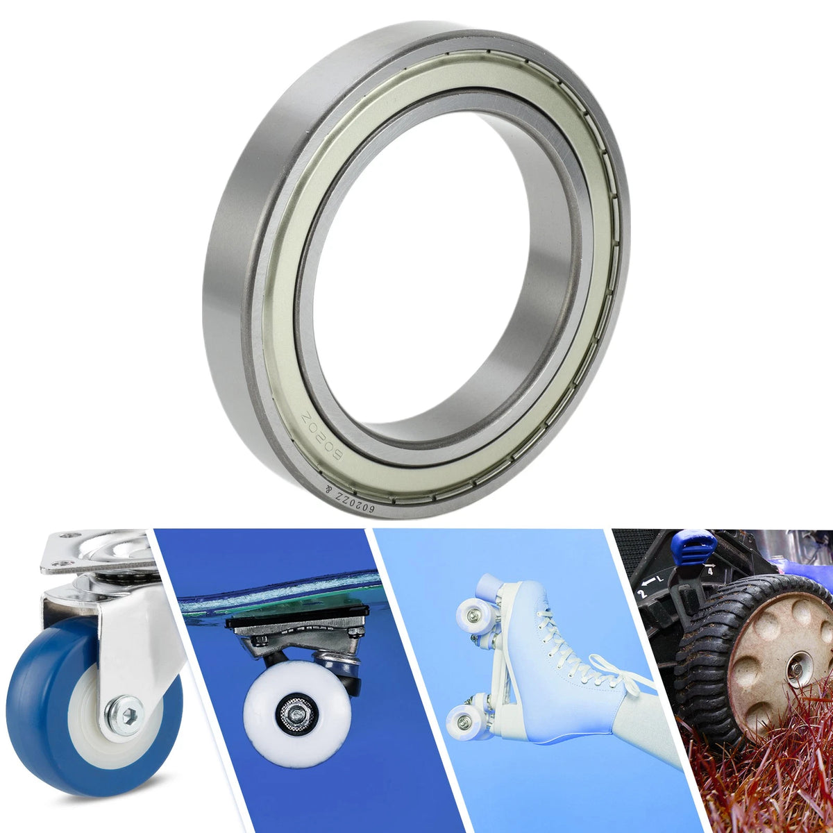 Deep Groove Ball Bearings 100x150x24mm 1 Pc for Scooter Skateboard Wheel