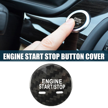 Engine Start Stop Button Cover Sticker Black for Chevrolt