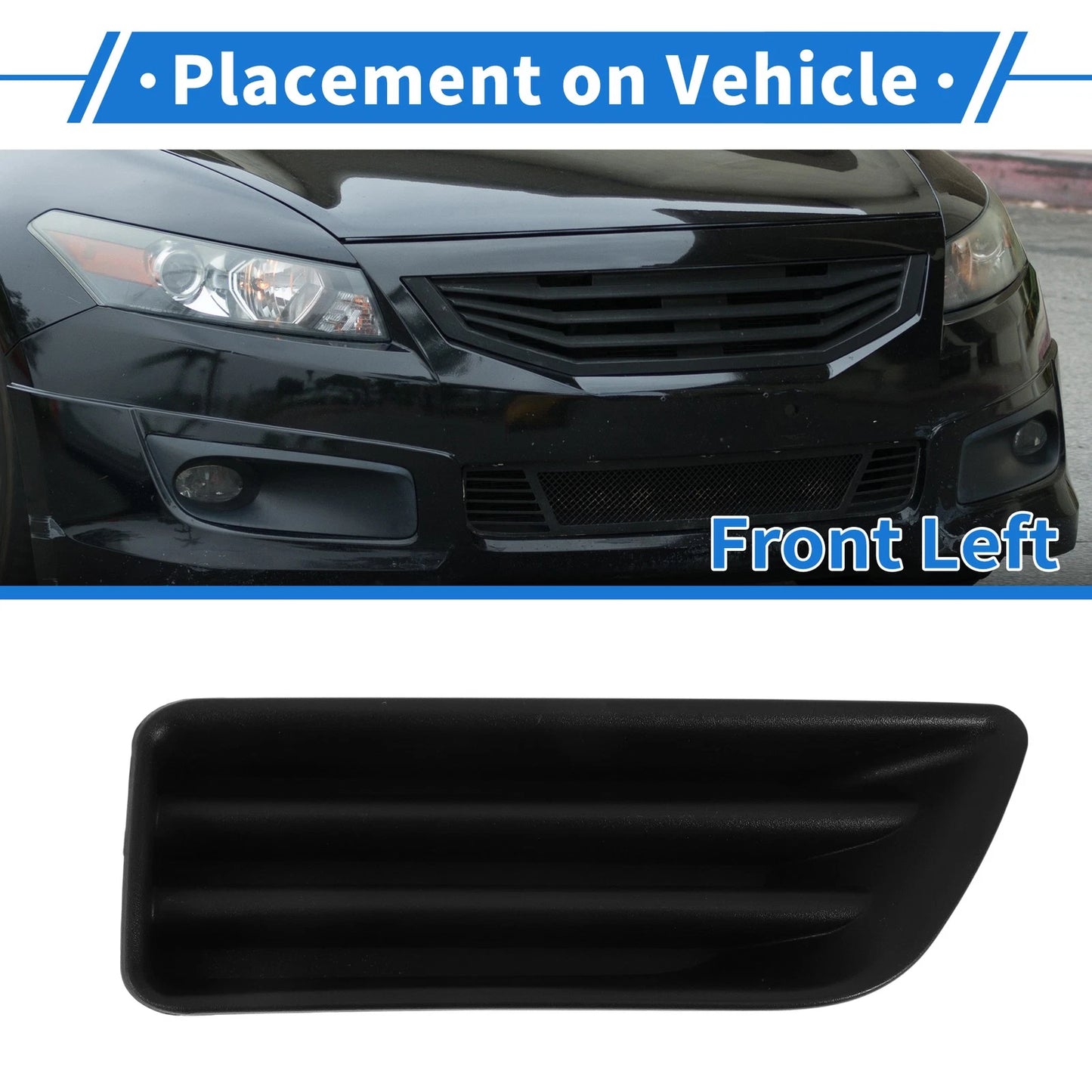 Front Left Fog Light Grill for Honda Accord (2006-2007)