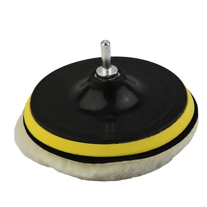 5 x Premium Wool Polishing Pads for Car Detailing and Furniture