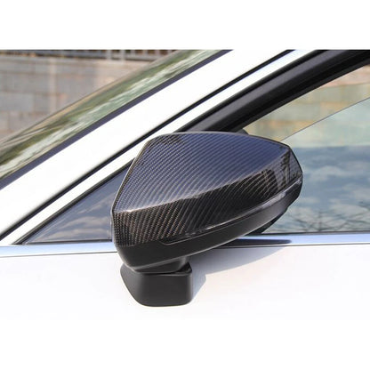 Real Carbon Replace Side Mirror Shell for Audi A3 S3 RS3 8V 14-19 w/ Lane Assist