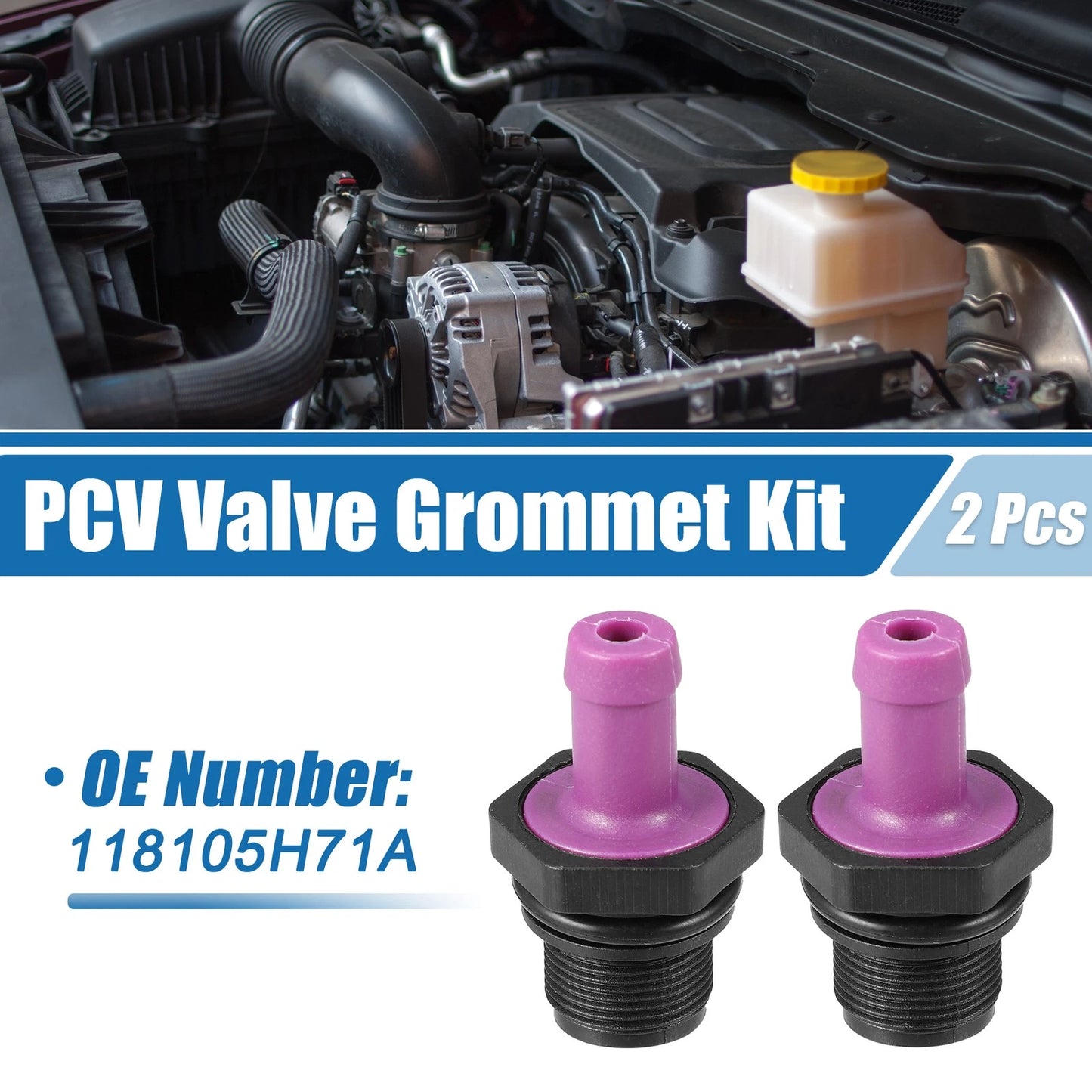PCV Valve Exhaust Fittings for Nissan Versa Kicks (2010-2023)  Pcs