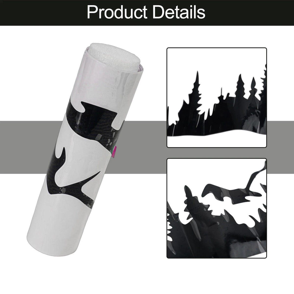 Decal Sticker 100x17CM Black Left for Truck Car Exterior Accessories