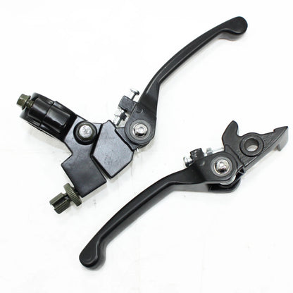 BLACK Bifold Clutch & Brake Lever for 125cc 140cc PIT PRO DIRT BIKE