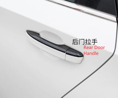 Carbon Fiber Door Handle Cover Trim for Honda Accord Sedan (2018-2021)