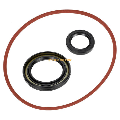 Rear Brake Drum Dust Seal O-Ring Kit for Yamaha Big Bear Bruin Grizzly Wolverine