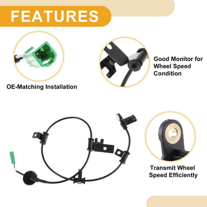 ABS Wheel Speed Sensor for Ford Escape Rear Left (2001-2007)