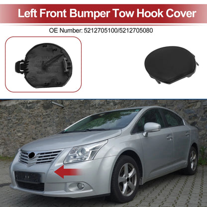 Left Front Tow Hook Cover Cap for Toyota Auris (2013-2015)
