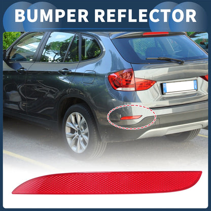 Bumper Reflector for BMW X1 E84 2009-2015 Plastic Red Rear Left 1 x Pc