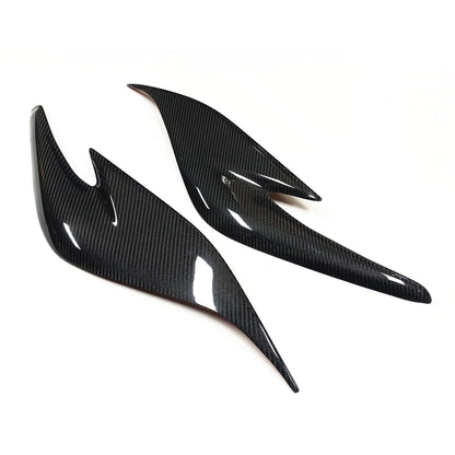 Carbon Fiber Headlight Eyelid Covers for Toyota Prius ZVW30 (2012-2015)