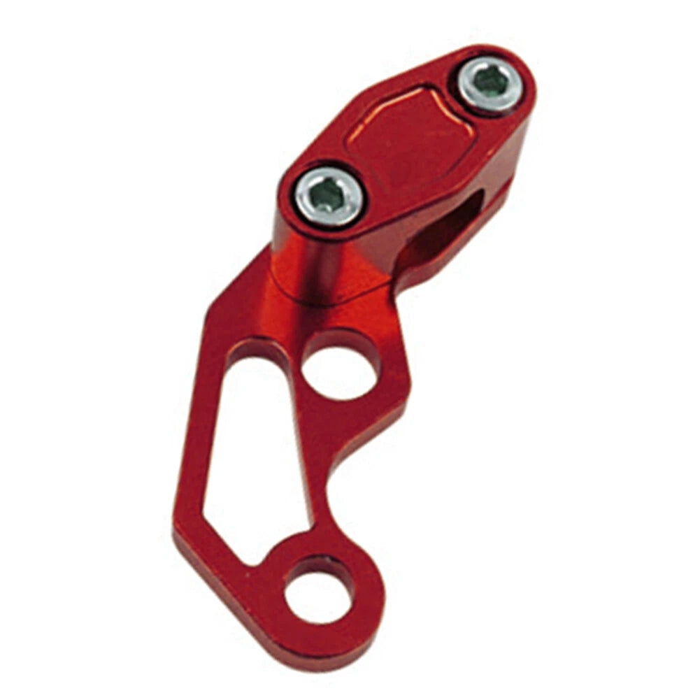 Oil Pipeline Brake Line Clamp Protector for Motor Bikes Aluminum Red