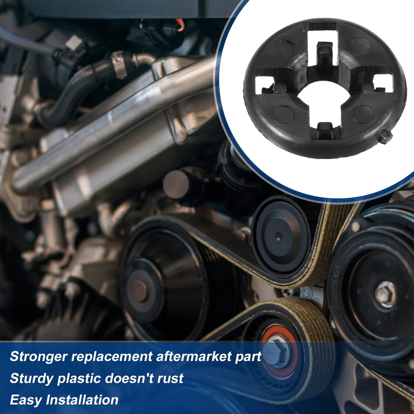 Bonnet Prop Rod Clips for Toyota Matrix (2003-2008)