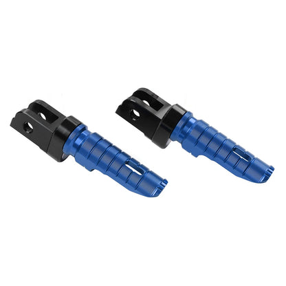 Blue Front Footrest Pegs for BMW R Nine T Pure, F900R, F900XR (2020-2023)