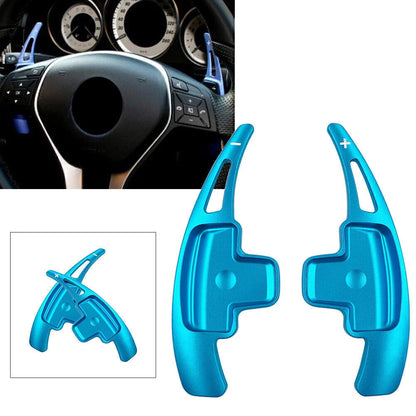 Steering Wheel Paddle Shift Extensions for M-Benz A B E R M GLK SLK Class