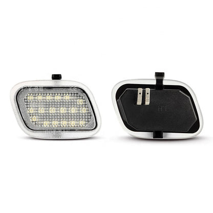 White LED Side Mirror Puddle Lights Ford F-150 (2015–2022)
