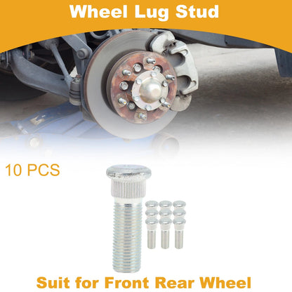 Wheel Lug Stud M14x1.5 for Infiniti QX80 (2013 - 2016) 10 Pcs