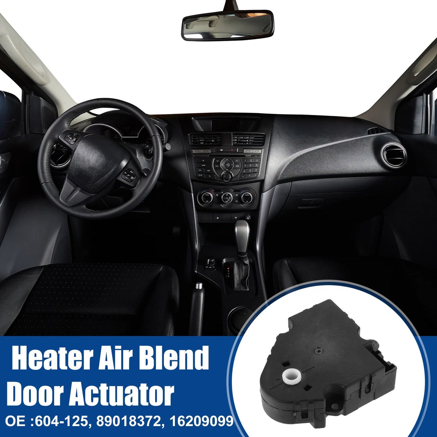 Blend Door Actuator Black for Chevrolet Express 1500 (1996-2014)