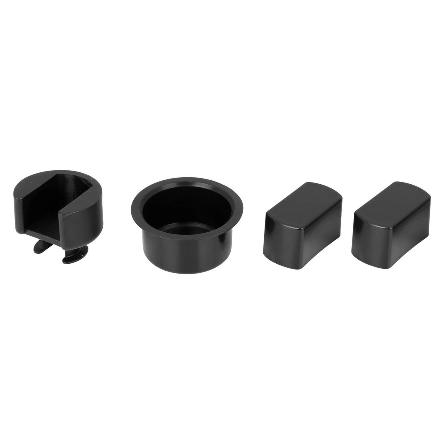 Tailgate Hinge Pivot Bushing Insert Kit Black for Dodge Ram 1500 (1996 - 2001)