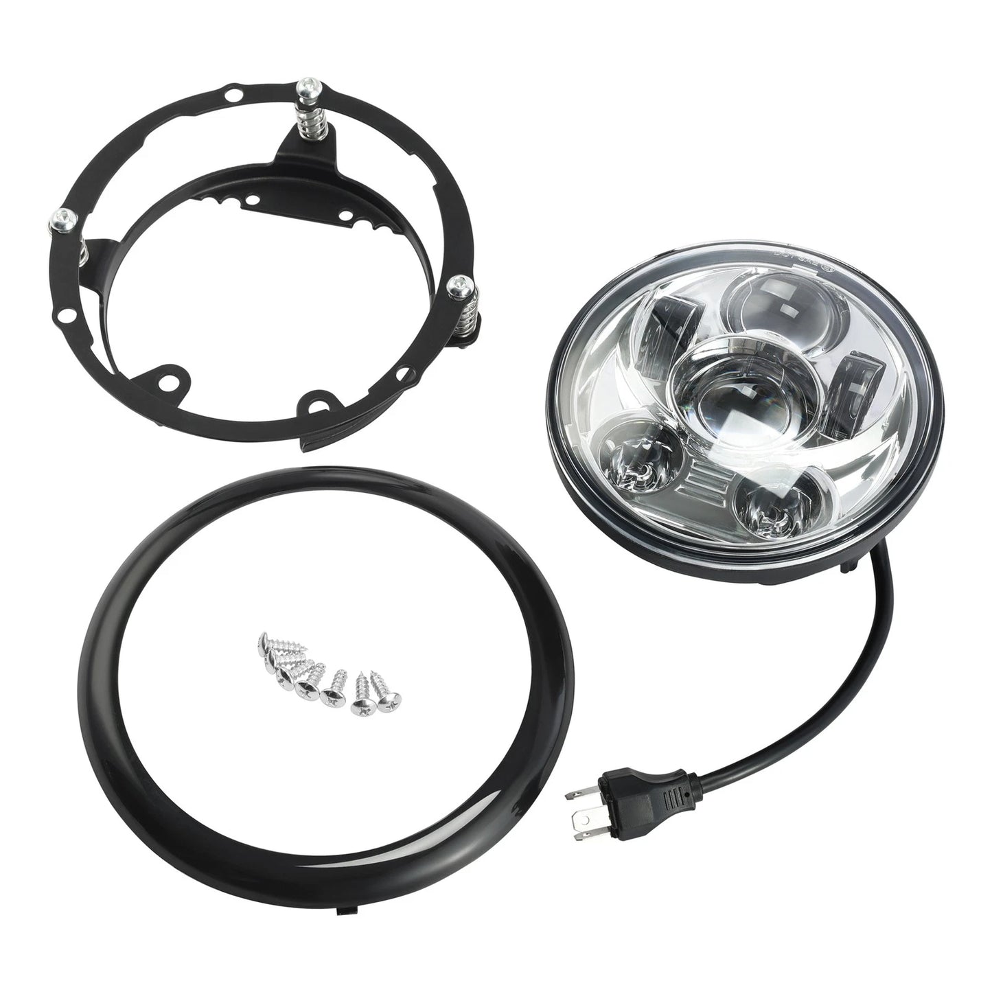 5.75'' LED Headlight & Mount Bracket for Harley Low Rider (2022-2025)