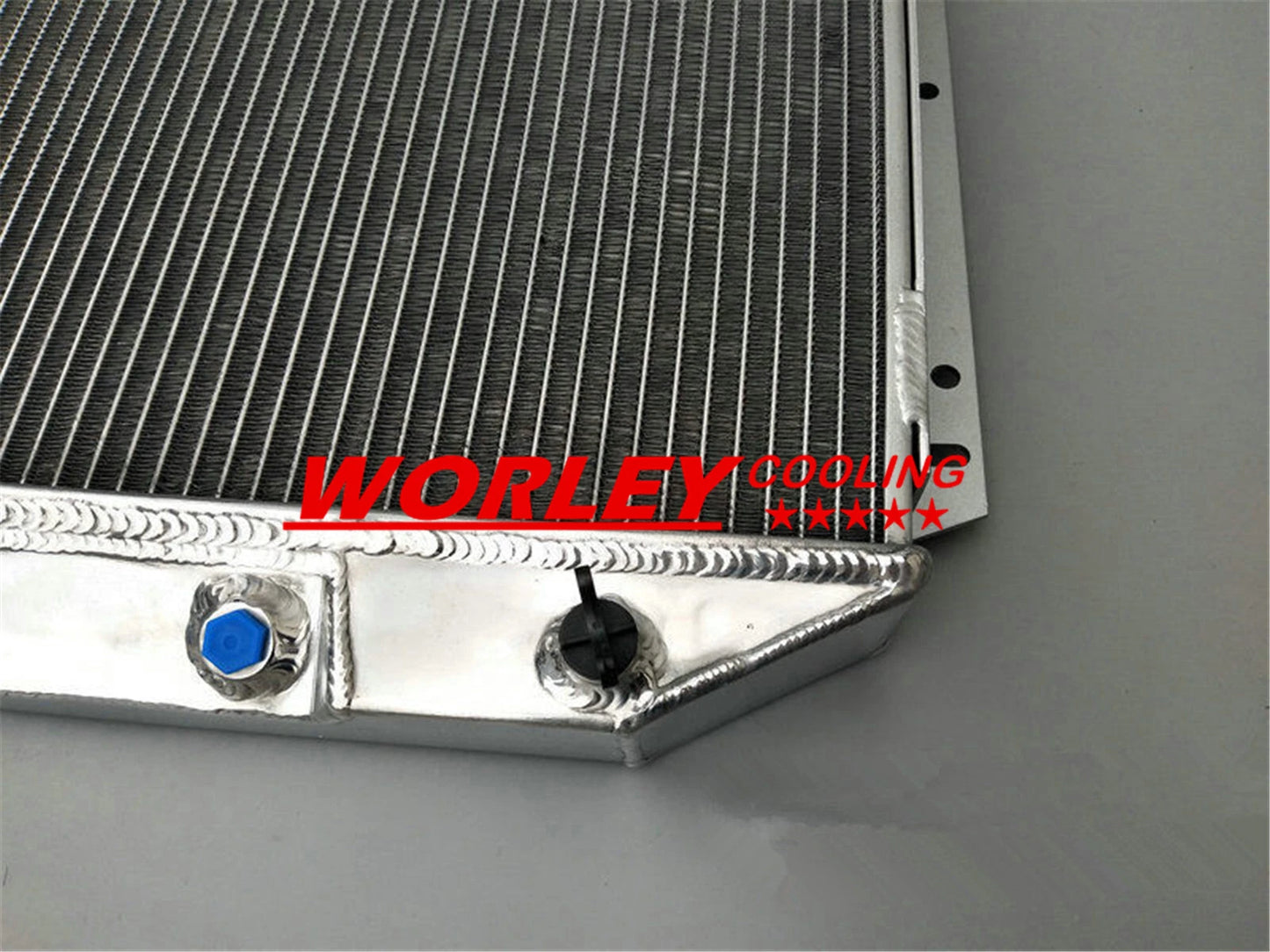 3 Row Aluminum Radiator + Fan for Ford Fairlane Sedan/Wagon (1954-1956)