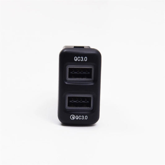 18W Dual-USB QC3.0 Fast Car Charger for Toyota Tacoma, FJ Cruiser, Tundra