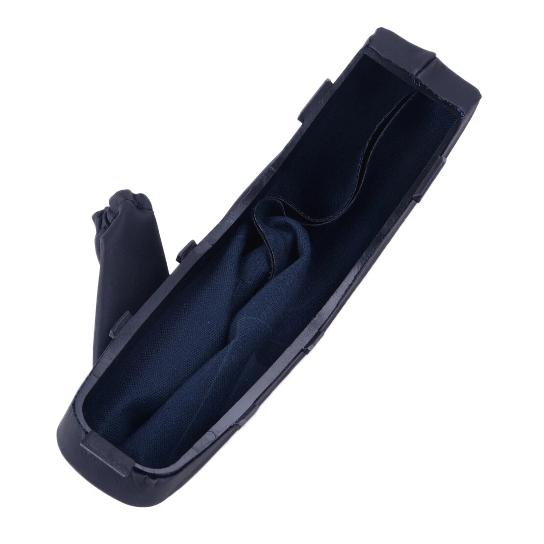 Black Gear Shift Stick Gaiter Boot & Handbrake for Opel Zafira A (1998-2002)