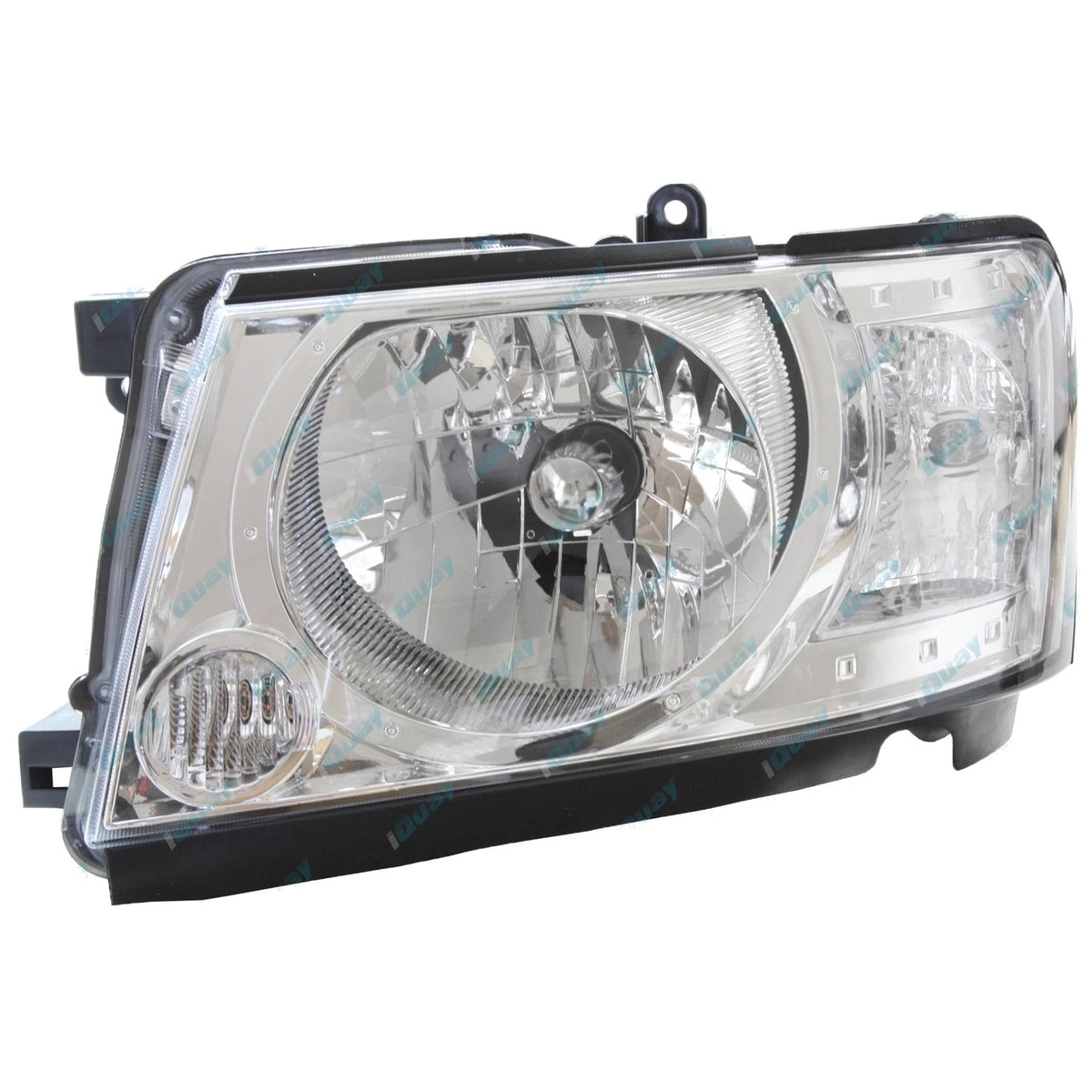 LH+RH Replacement Headlights Pair for Nissan Patrol GU 4 2004-On Left Right