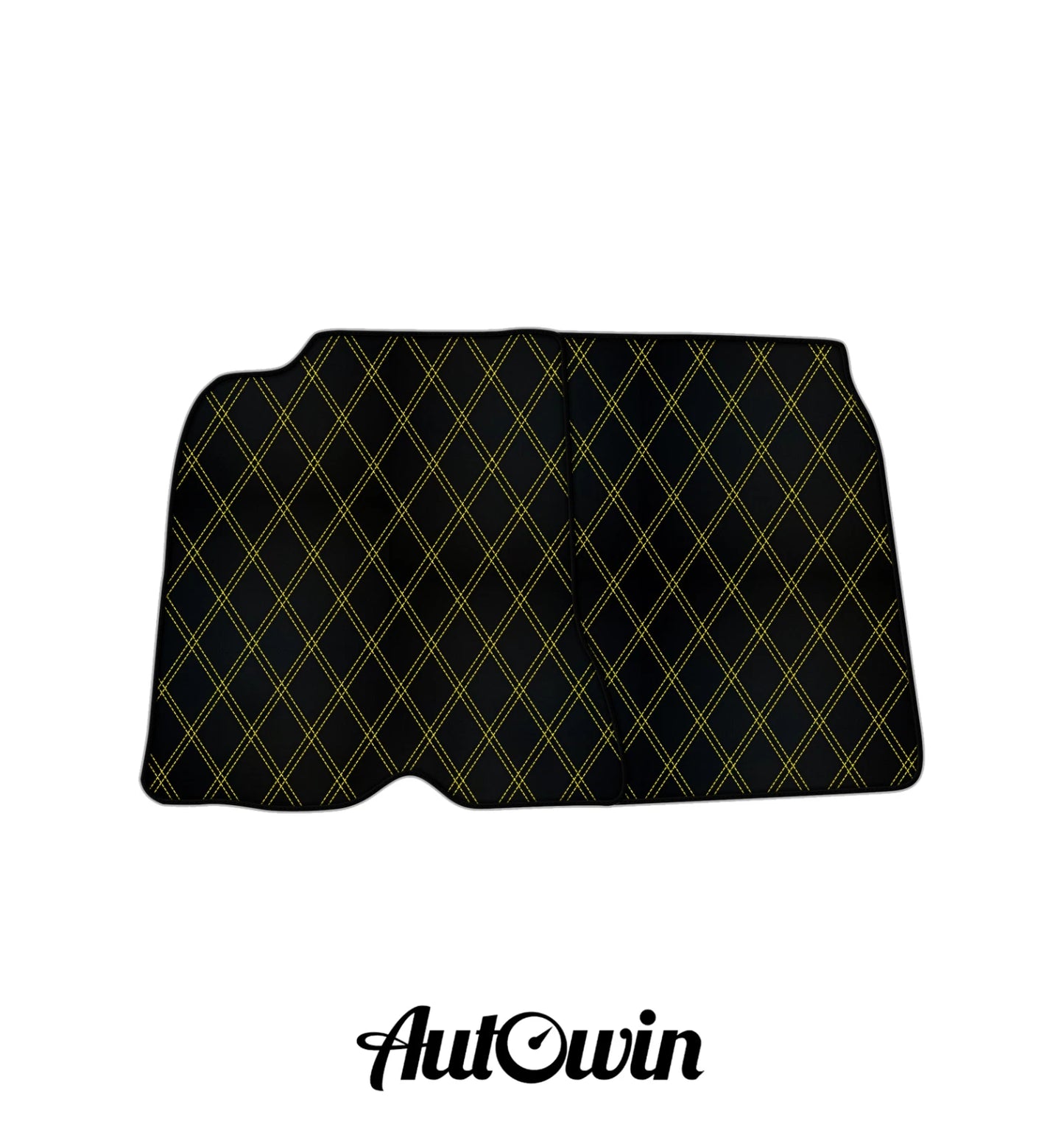 Custom Double Diamond Pattern Car Mats for Ferrari California (2015-2019)