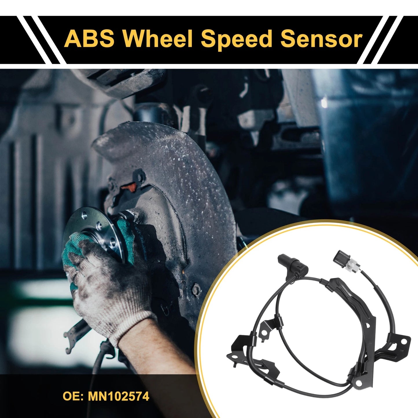 ABS Wheel Speed Sensor for Mitsubishi L200 (2012-2015) Front Right