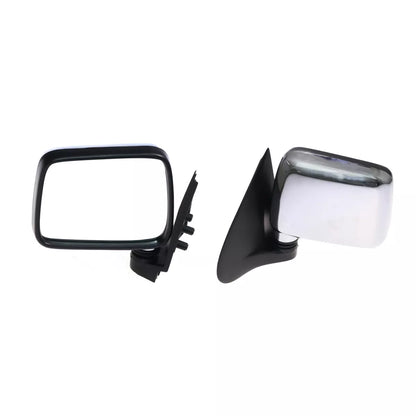 Chrome Side Door Mirror Set for Isuzu Faster TFR/Rodeo TF/Opel Campo 1988-2002