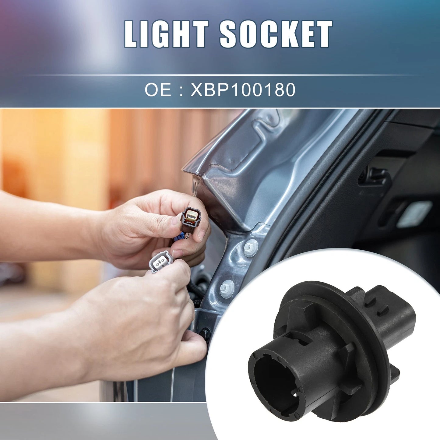 Bumper Lamp Bulb Holder Socket for Land Rover Discovery (1994-2002)