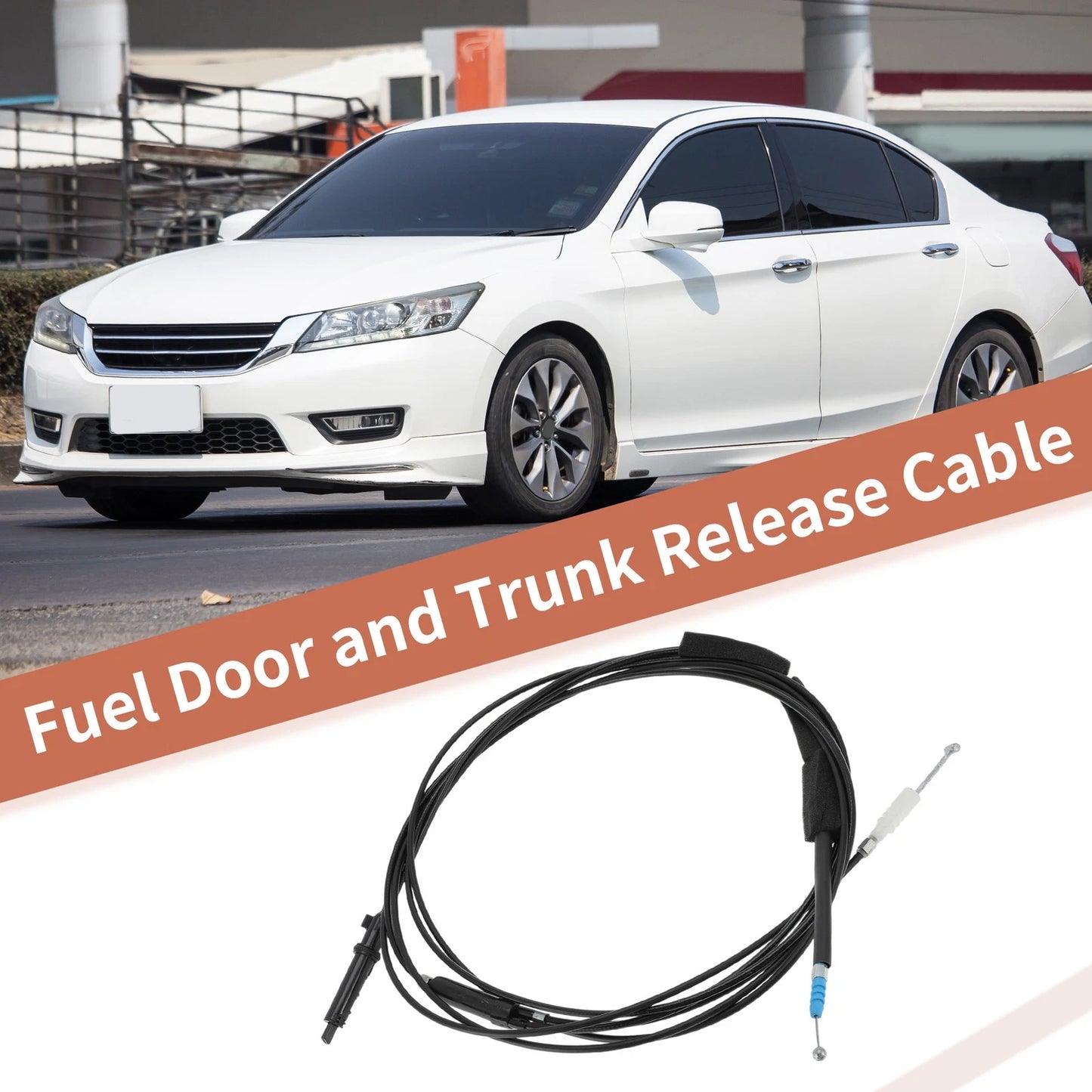 Trunk & Fuel Door Release Cable Assembly for Honda Accord (2013-2017)
