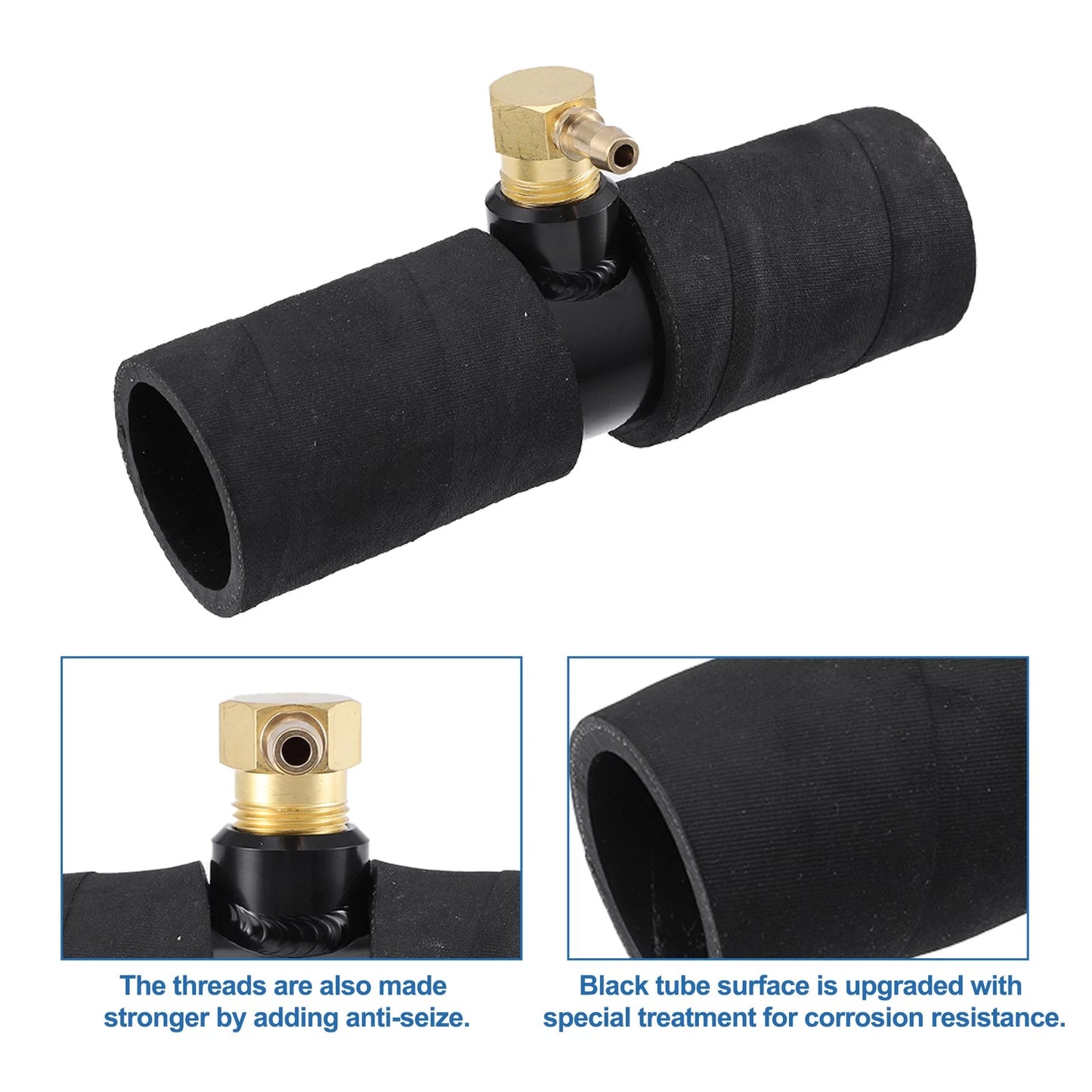 Auxiliary Fuel Tank 1-3/4 Fill Line for Dodge Diesel